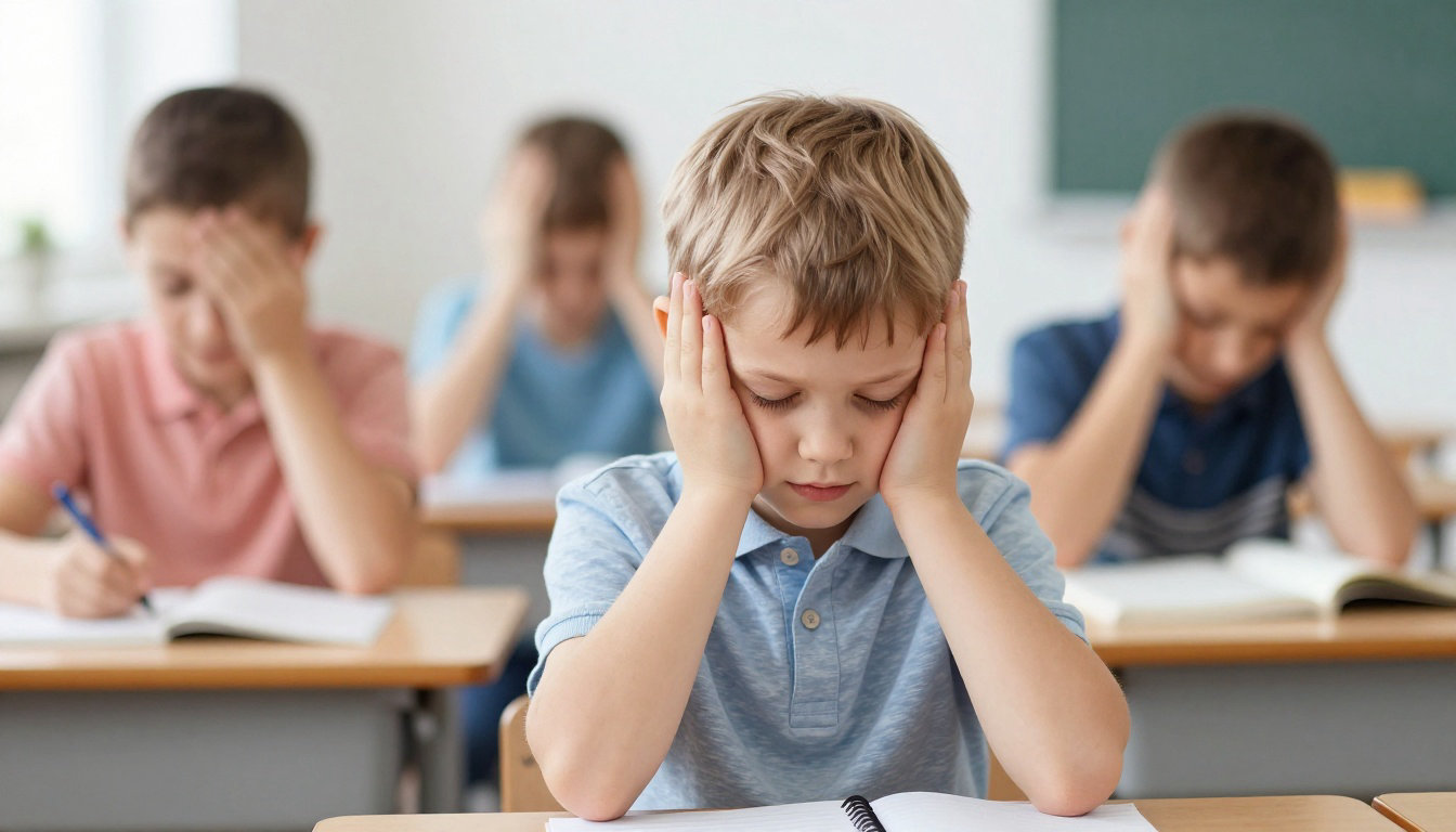 Pourquoi l'environnement scolaire sature les sens de l'enfant